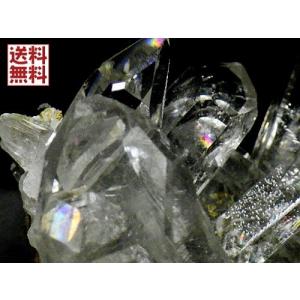 虹入り 水晶クラスター クリスタルクラスター Crystal Quartz