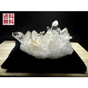 水晶 クラスター （アメリカ アーカンソー州産） 大型 No.809 : 宮忠