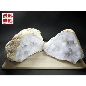 ジオード クォーツ 天然水晶 10石パック 1石30〜40mm 割れ