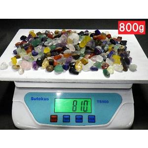 ミックス天然石 800gパック 10〜20mm...の詳細画像5