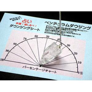ペンデュラム ヒマラヤクォーツ 天然水晶 ペン...の詳細画像1
