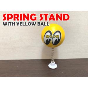 スプリングスタンド付き　ムーンアイズ(MOONEYES) MOON アンテナボール 強化スポンジ イ...