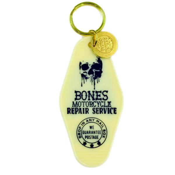 BONES　IVORY 復刻 ホテル モーテル キーホルダー アメリカ アメリカン テイスト ビンテ...