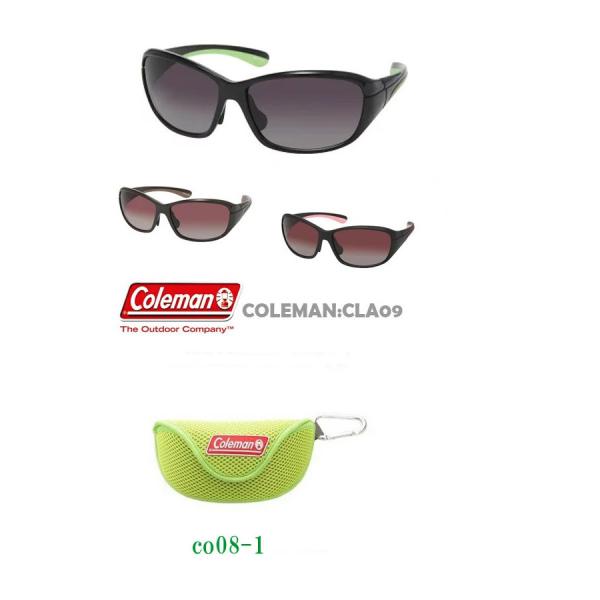 COLEMAN コールマン　CLa09-1 CLA09-2 CLA09-4　ケース付き（黄緑）　サン...