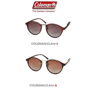 COLEMAN コールマン　CLa10-1 CLA10-2 　サングラス　 おしゃれ 薄い色　人気 ボストン　丸メガネ　偏光サングラス