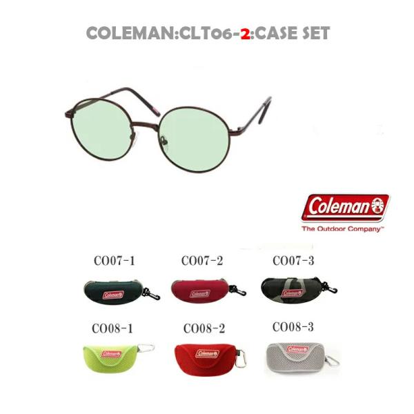 coleman コールマン　CLT06-2　サングラスケース付き　セット　偏光サングラス　おしゃれ　...