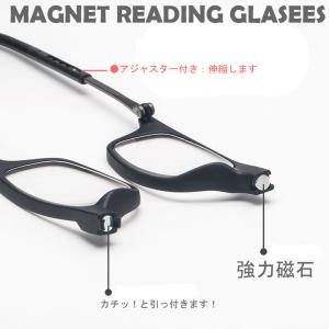 おしゃれ スポーツ 老眼鏡 磁石 マグネット ...の詳細画像1
