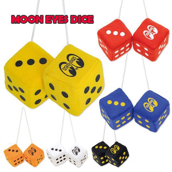 ムーンアイズ(MOONEYES) MOON ファジーダイス　大きいサイコロ　バックミラー