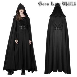 ゴスロリワールド WY-1038DPF-BK ゴージャスジャガードクローク マント