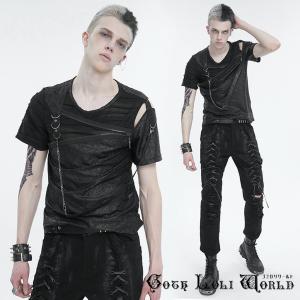 ゴスロリワールド】Devil ウエストエナメルパンクカバー巻き スカート