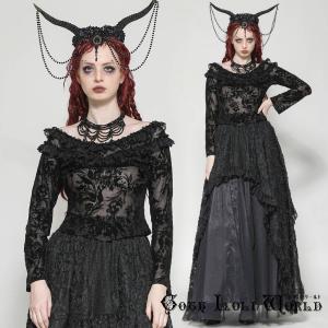 ゴスロリワールド SHT14102 ゴシックファション 燕尾風フリル ジャケット ブラウス 赤色 ゴシック ゴスロリ ロリィタ ロリータ ビジュアル系 V系 ゴスロリワールド SHT14102 ゴシックファション 燕尾風フリル
