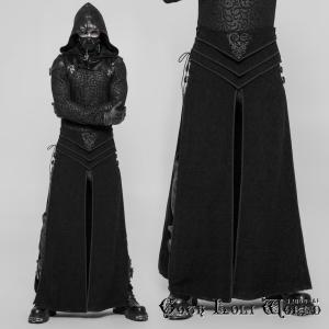 ゴスロリワールド】PUNKRAVE ゴスロリ 魔法使い風フード付ロングファー