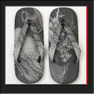 雪駄　 辰 　牛本皮底の高級雪駄