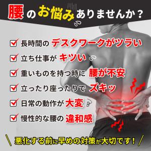 腰痛ベルト 腰サポーター 腰用サポーター 腰痛...の詳細画像1