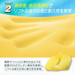 オフィス クッション カークッション 低反発 ...の詳細画像3