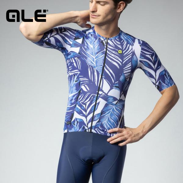 ALE(アレ)サイクルジャージ 半袖 夏 メンズ [UPF50+ 高性能ジャージ] 肌触りが良い 通...