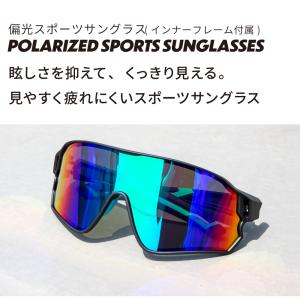 サングラス 偏光 スポーツ ゴリックス 紫外線...の詳細画像2