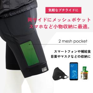 サイクルパンツ 自転車 超極厚3Dメガパッド ...の詳細画像4
