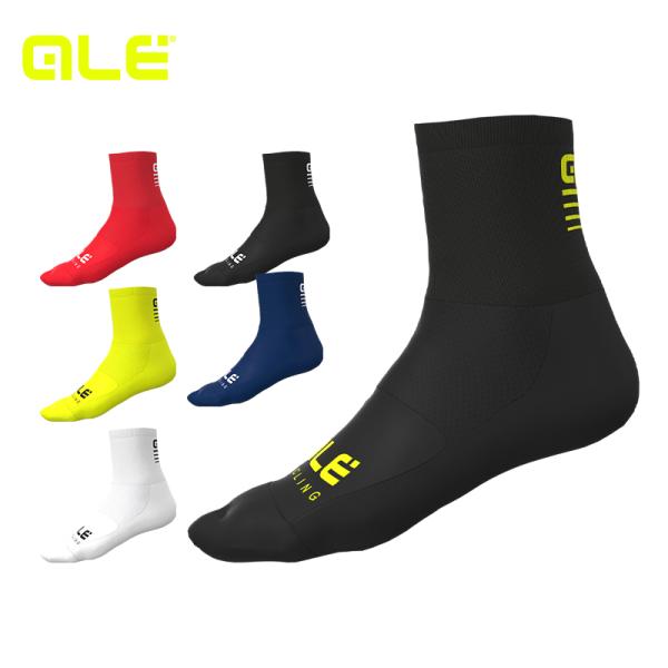 ALE(アレ)サイクルソックス 自転車 スポーツ 夏[暑い日でも足を爽やかに保つ高機能ソックス] メ...