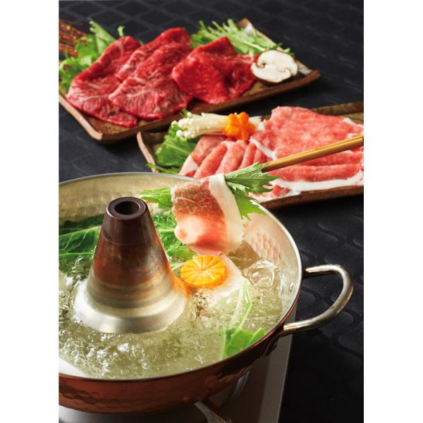 しゃぶしゃぶ用肉 グルメ お取り寄せ 蔵王牛・やまがた雪豚 しゃぶしゃぶ用 西武そごうごっつお便 お...