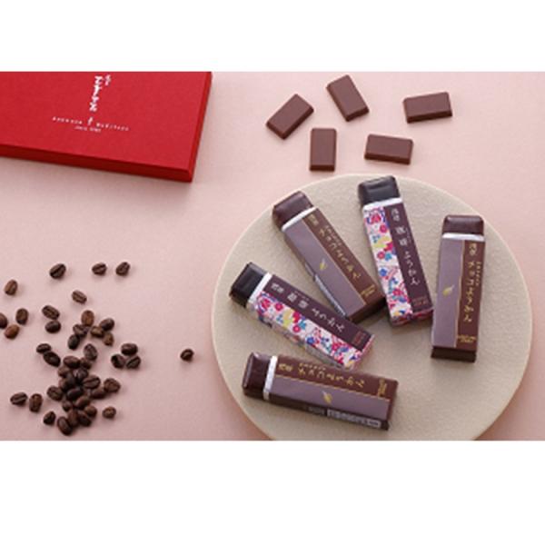 浅草むぎとろ ようかん ひとくちようかん 浅草むぎとろ 珈琲・チョコようかんセット赤箱入り 西武・そ...