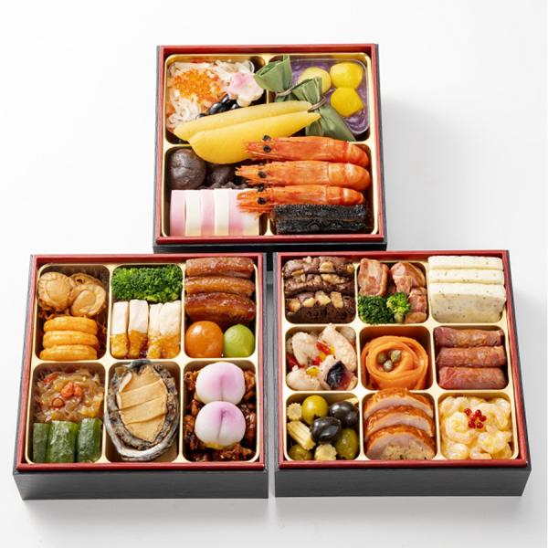 【早割P10倍】おせち 2026 和洋中おせち三段重 34品目約3〜4人前 横浜ロイヤルパークホテル...