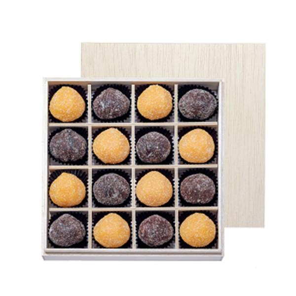 【10％offクーポン】お歳暮 冬ギフト 2025 栗 和菓子 銀座鈴屋 栗甘納糖木箱入り 2種計1...