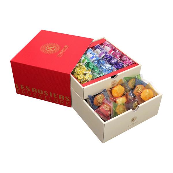 【10％offクーポン】お歳暮 冬ギフト 銀座京橋 レ ロジェ エギュスキロール 銀座プチガトー＆シ...