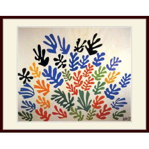 複製画・額縁付き・マティス・「束」