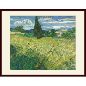 複製画・額付き・ゴッホ・「アルル近郊の花畑」 : グーピルギャラリー