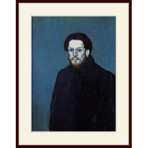 複製画・額縁付き・ピカソ・「ピエロに扮したパウロ」 : グーピル