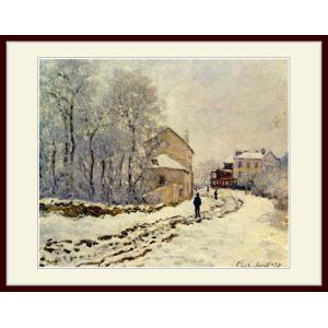 複製画・額縁付き・ユトリロ・「コタン小路」 : グーピルギャラリー