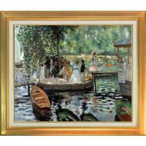 複製画・額縁付き・【10号 額縁付き】モネ・「睡蓮」 : グーピル