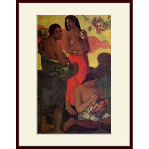 複製画・額縁付き・ゴーギャン・「テ・ナヴェ・ナヴェ・フェヌア