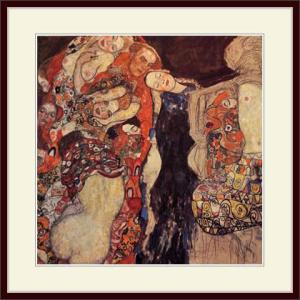 複製画・額縁つき：クリムト・「エミーリエ・フレーゲの肖像」 : グー
