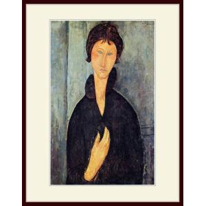 複製画・額縁付き・モディリアーニ・「座る裸婦」 : グーピル