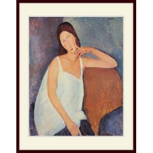 複製画・額縁付き・モディリアーニ・「座る裸婦」 : グーピル
