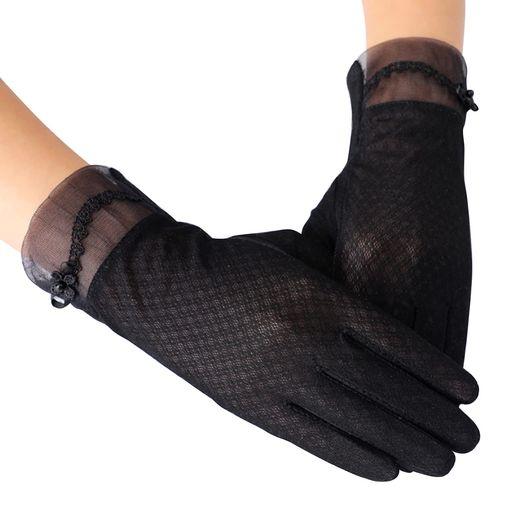 レディース手袋レースuvカットグローブ夏スマホ対応滑り止めおしゃれショート薄手UV手袋日焼け止め紫外...