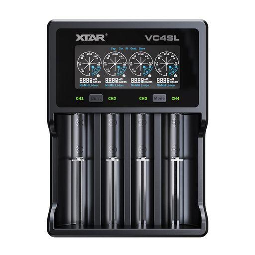 XTARVC4SL(VC4S18650急速電池充電器/QC3.0最大3Ax1/T