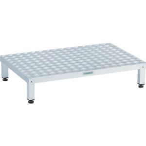 TRUSCO(トラスコ)高床式アルミ製ステップ900x600xH190~220TFSH-0960AL
