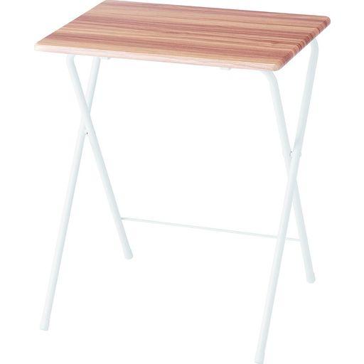 パール金属 デスク 机 テーブル フォールディング 幅60x奥行50x高さ70cm 天板60x42c...
