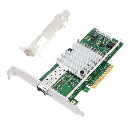 10GbイーサネットコンバージドサーバーSFP+ポートネットワークカード(NIC)PCIEx8対応I...
