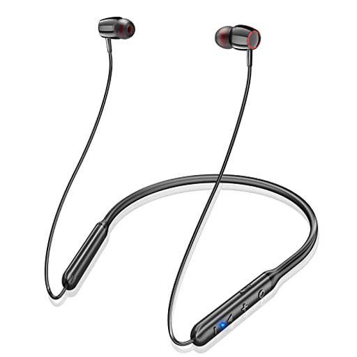 Bluetoothイヤホンネックバンド型ワイヤレスCVC8.0ノイズキャンセリングブルートゥー