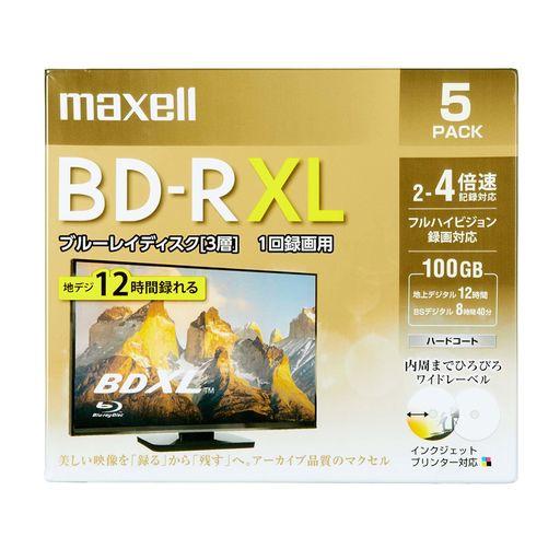 マクセル(Maxell) 録画用BD-R3層 BRV100WPE.5S