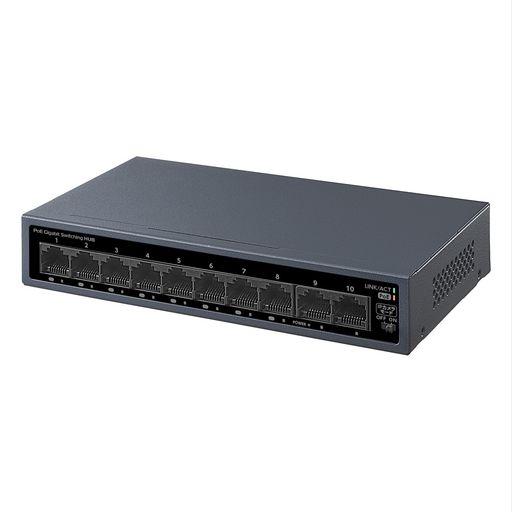IODATAPoEハブ10ポートIEEE802.3at準拠L2アンマネージGigabit対応60W給...