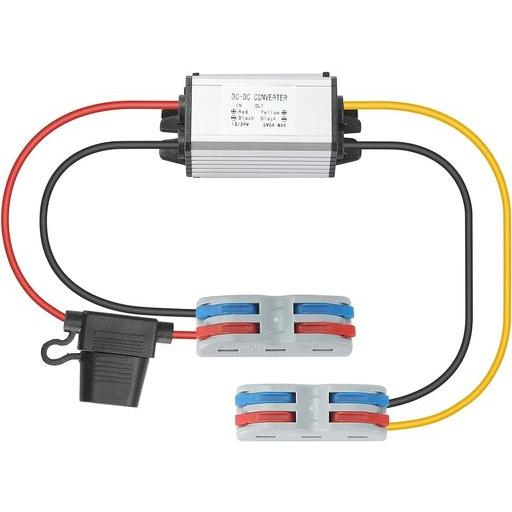 dc-dc降圧コンバータ8-32Vを5V5A25WMAXに降圧し、直流-直流電圧コンバータ、調整可能...