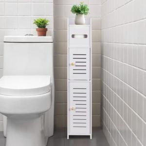 LONGSHINING トイレ収納 スリム トイレラック 隙間収納ラック ランドリー収納 玄