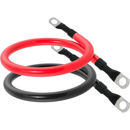 LIKENNY バッテリー増設ケーブルインバーター(最大60A)並列 バッテリーケーブル 電気機器用...