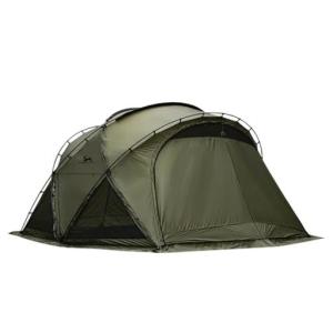 TOMOUNT 大型 シェルターテント 75Dナイロン 軽量 ドームテント 高220CM アルミポール 3~4人用 自立式 アウトドア 【TPUドア