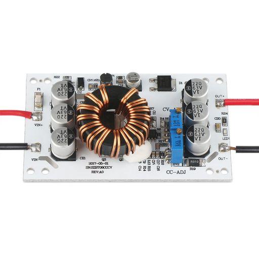 DROKDC昇圧型のコンバータ10V-60V12Vから12V-60V24V10AへCCCV電圧レギュ...